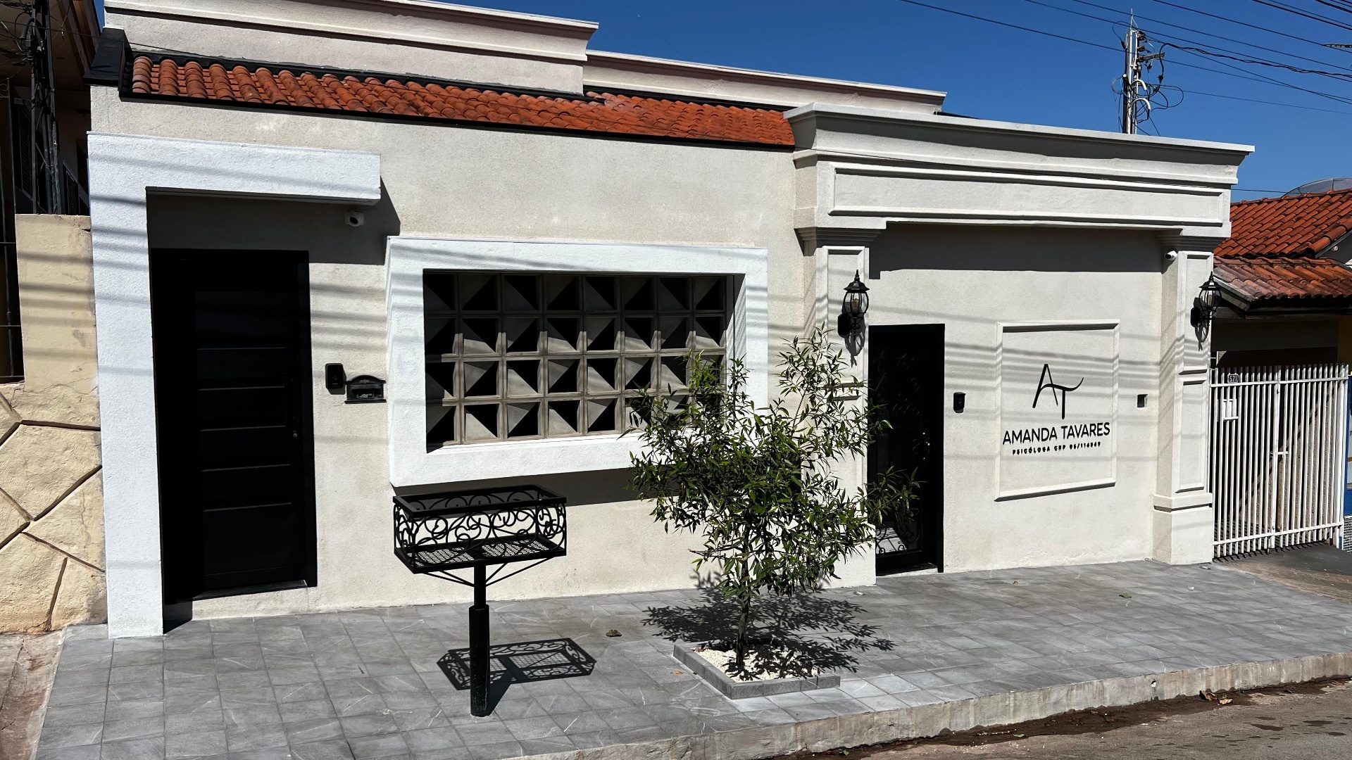 Fachada de obra comercial entregue